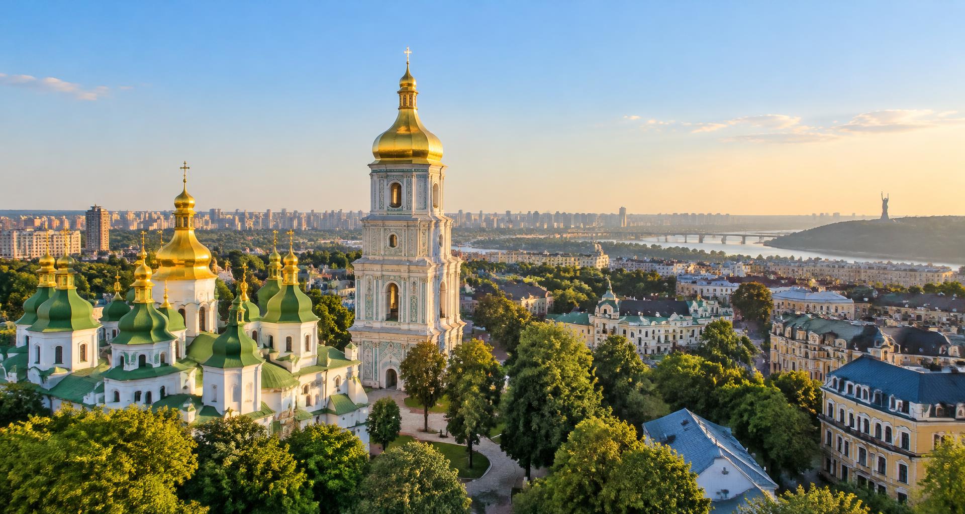 Panorama de Kyiv — illustration